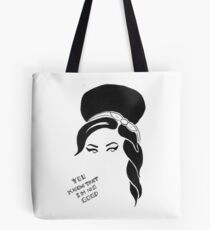 Amy Winehouse Sticker Tote Bag