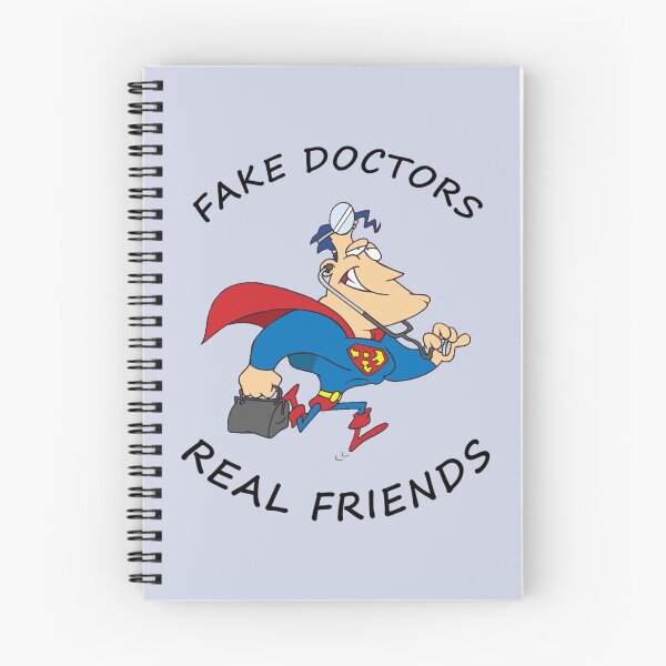 Item preview, FAKE DOCTORS REAL FRIENDS                            designed and sold by QuriousShhop.