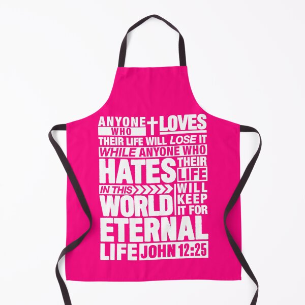 Item preview, John 12:25 Eternal Life designed and sold by plushism.