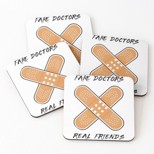 Item preview, Fake Doctors Real Friends                           designed and sold by QuriousShhop.