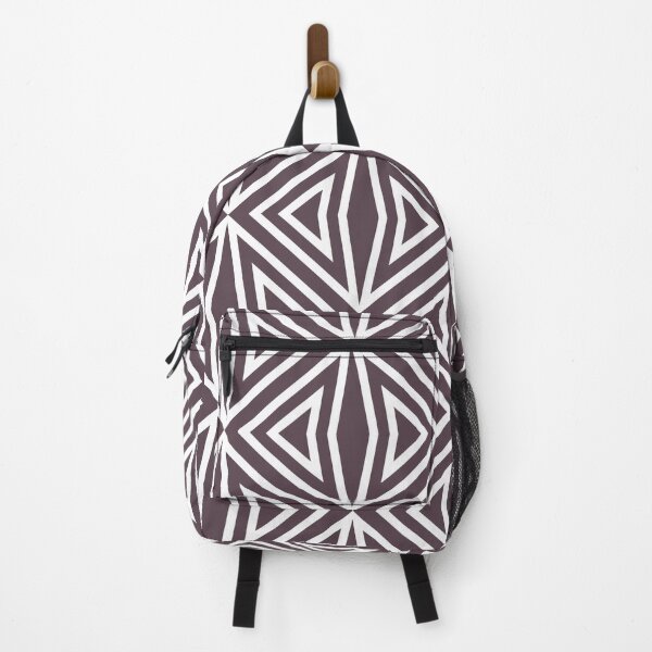 Item preview, Dark Purple and White Shape Tile Pattern 3 Pairs DE 2022 Trending Color Grapes of Wrath DET409 designed and sold by ColorOfTheYears.