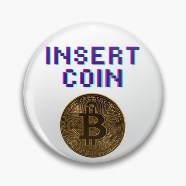 Item preview, Insert Bitcoin Coin! designed and sold by DigitalArtQueen.