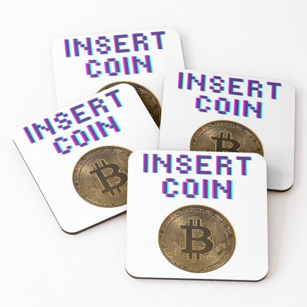 Item preview, Insert Bitcoin Coin! designed and sold by DigitalArtQueen.