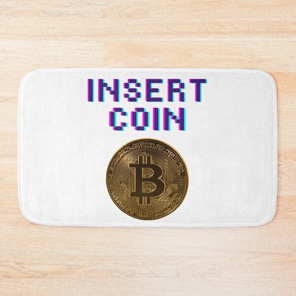 Item preview, Insert Bitcoin Coin! designed and sold by DigitalArtQueen.