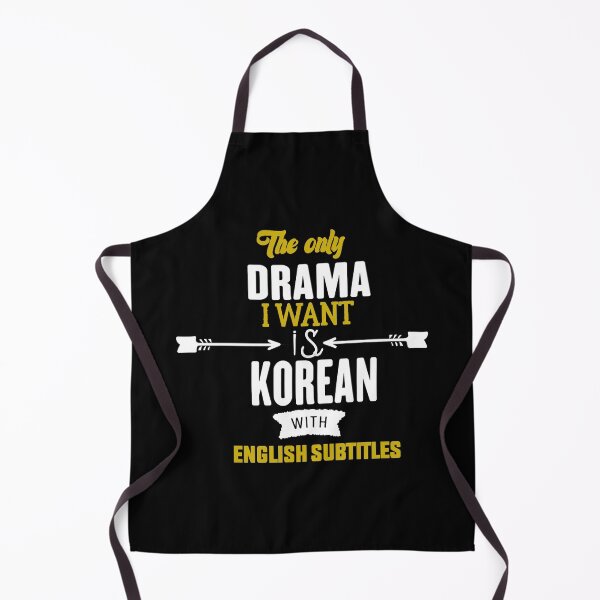 Item preview, The Only Drama I Want Is Korean With English Subtitles -Korean English Subtitles Drama shirt-drama style of life designed and sold by RIDA LOUCHACHHA.