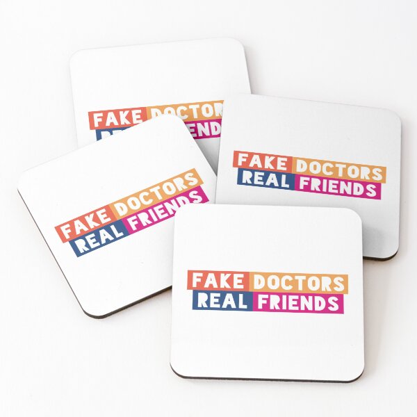 Item preview, Fake Doctors Real Friends Quote    designed and sold by QuriousShhop.