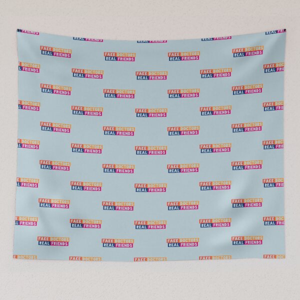 Item preview, Fake Doctors Real Friends Quote    designed and sold by QuriousShhop.