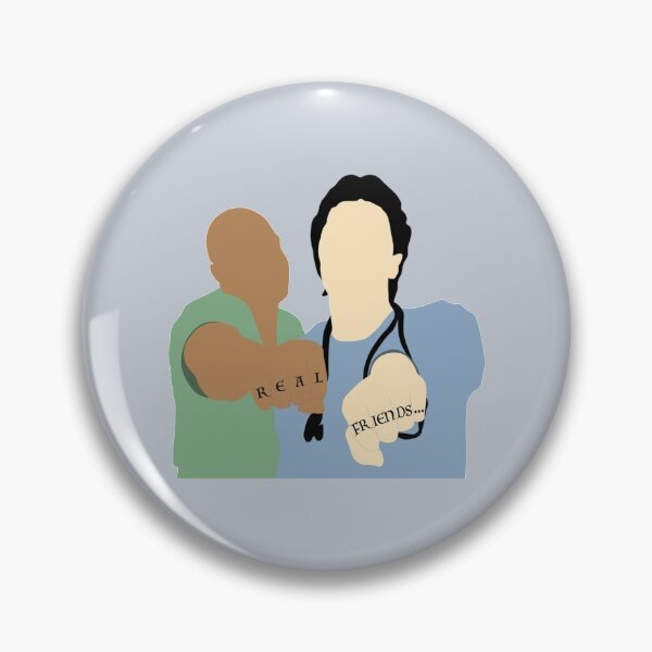 Item preview, Scrubs Turk _amp_ JD - Fake Doctors, Real Friends   designed and sold by QuriousShhop.