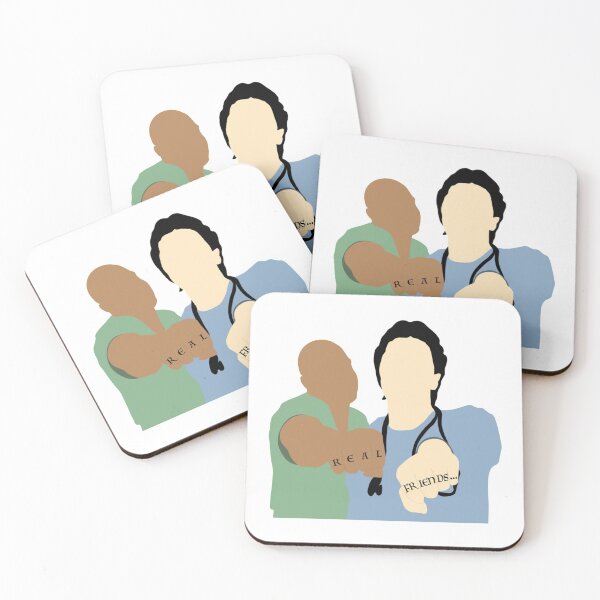 Item preview, Scrubs Turk _amp_ JD - Fake Doctors, Real Friends   designed and sold by QuriousShhop.