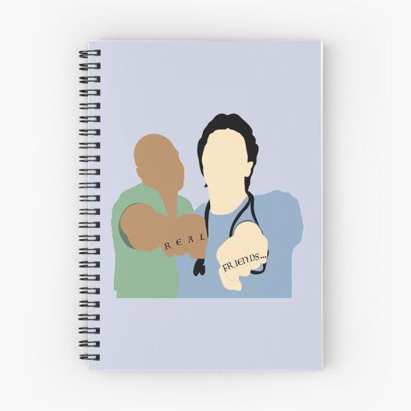 Item preview, Scrubs Turk _amp_ JD - Fake Doctors, Real Friends   designed and sold by QuriousShhop.