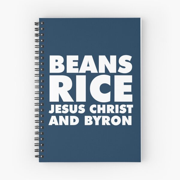 Item preview, Beans Rice Jesus Christ and Byron  designed and sold by andomShop.