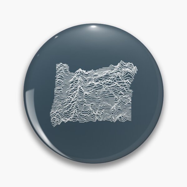 Item preview, Oregon - Unknown Elevations (Without Text) Joy Plot designed and sold by Jamasdatt.