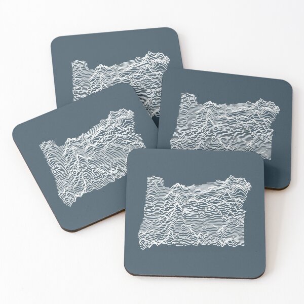 Item preview, Oregon - Unknown Elevations (Without Text) Joy Plot designed and sold by Jamasdatt.