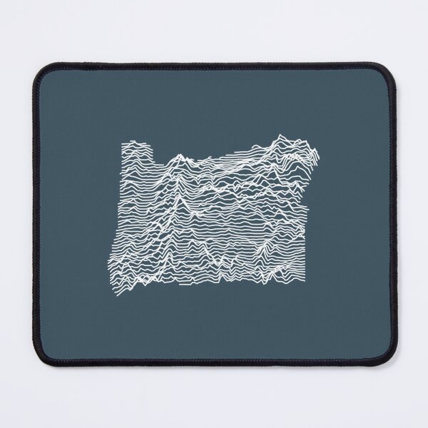 Item preview, Oregon - Unknown Elevations (Without Text) Joy Plot designed and sold by Jamasdatt.