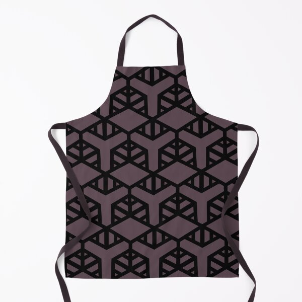 Artikelvorschau, Black and Dark Purple Shape Tile Pattern 2 Pairs DE 2022 Trending Color Grapes of Wrath DET409 entworfen und verkauft von ColorOfTheYears.