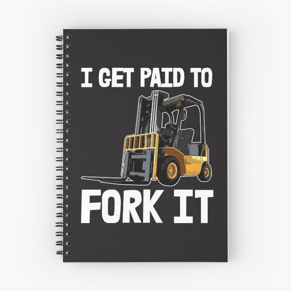 Artikelvorschau, Ich werde dafür bezahlt, einen Gabelstapler zu fork entworfen und verkauft von Bendthetrend.