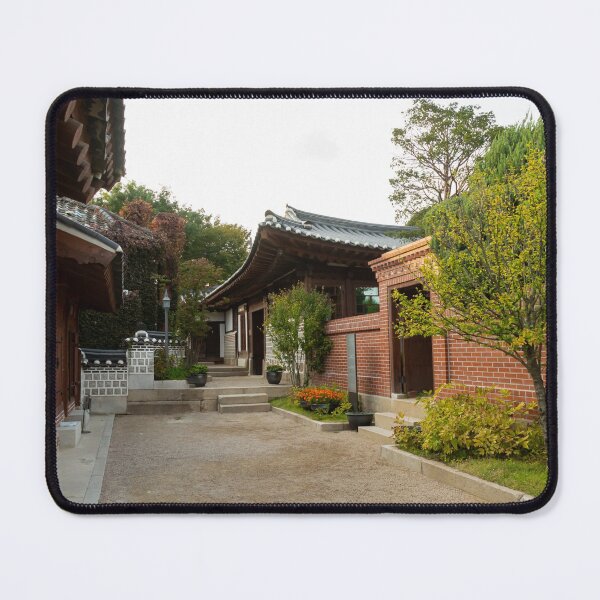Item preview, Korean Architecture on a street in Bukchon Hanok Village in Seoul, South Korea designed and sold by SnapTPhotograph.