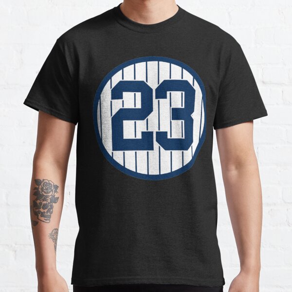 Don Mattingly 23 Jersey Number Classic T-Shirt.p T-Shirt