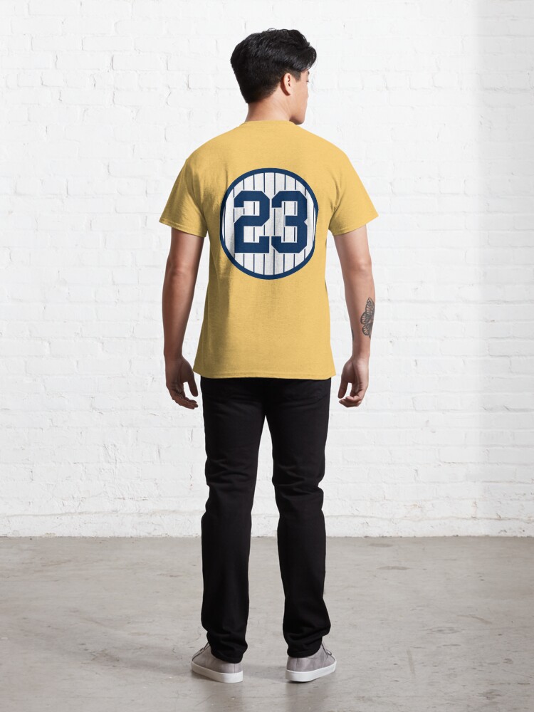 Don Mattingly 23 Jersey Number  Classic T-Shirt for Sale by LegendAttire5