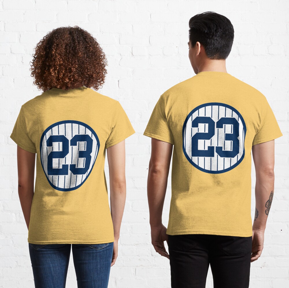 Don Mattingly 23 Jersey Number  Classic T-Shirt for Sale by LegendAttire5