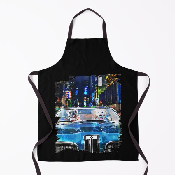 Item preview, Golden Retriever Dog Driving Car, Night Cruise City Funny  designed and sold by mialinpng.