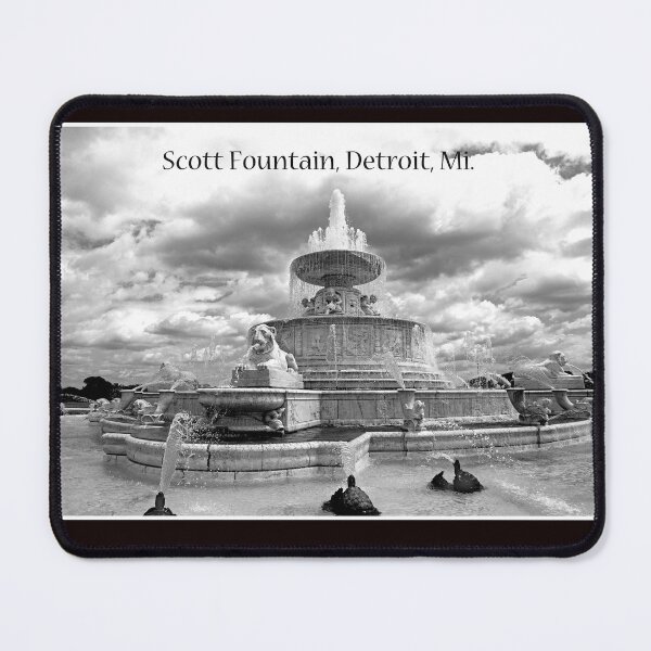 Item preview, Scott Fountain, Detroit, Mi--the main fountain designed and sold by PaulKPhoto.