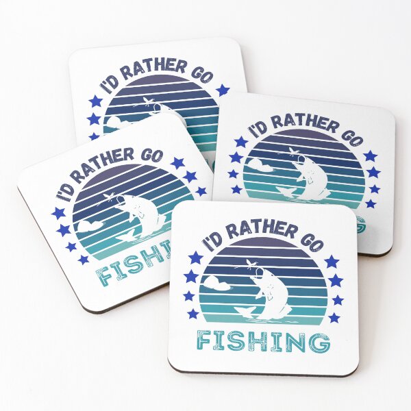 Item preview, I'd Rather Go Fishing Retro Style designed and sold by 9N20.