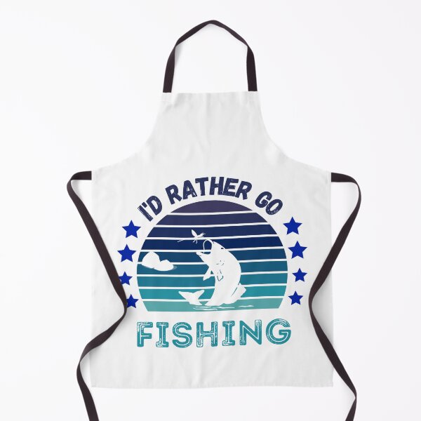 Item preview, I'd Rather Go Fishing Retro Style designed and sold by 9N20.