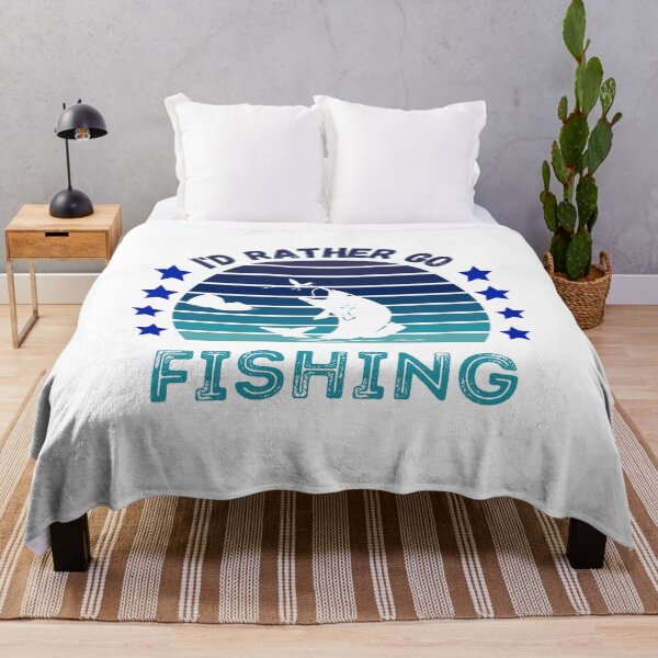 Item preview, I'd Rather Go Fishing Retro Style designed and sold by 9N20.