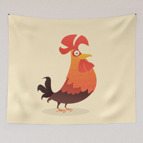 Item preview, It's Time, Rooster! designed and sold by cartoonbeing.