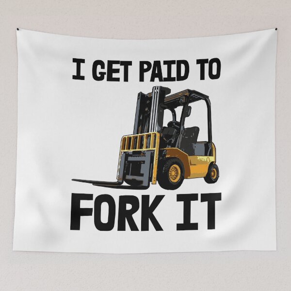 Item preview, I Get Paid To Fork It designed and sold by Bendthetrend.