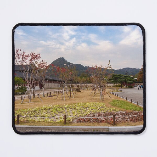 Item preview, A park in the grounds of Gyeongbokgung Palace and Inwangsan Mountain designed and sold by SnapTPhotograph.