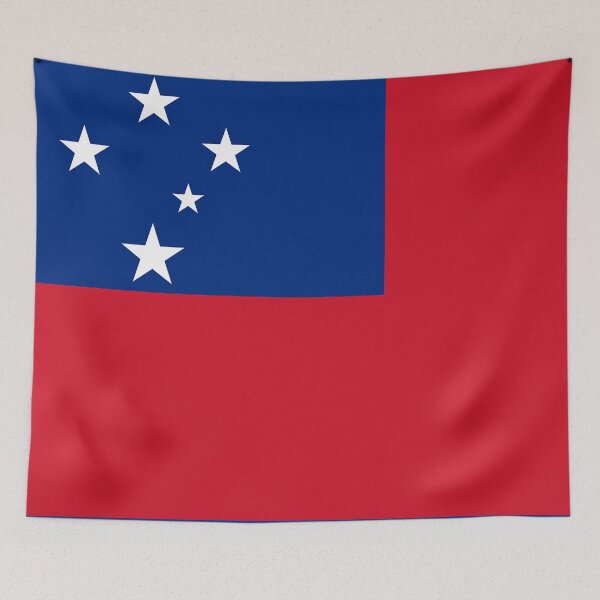 Item preview, Samoa Flag designed and sold by WorldFlagCo.
