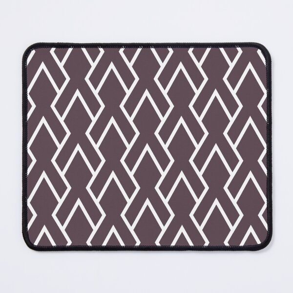 Artikelvorschau, Dark Purple and White Tessellation Line Pattern 6 - DE 2022 Trending Color Grapes of Wrath DET409 entworfen und verkauft von ColorOfTheYears.
