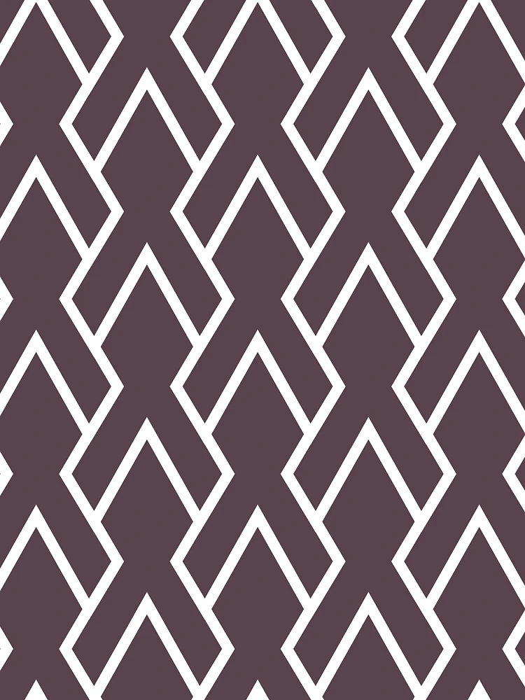 Thumbnail 6 von 6, Premium Oversized Pullover, Dark Purple and White Tessellation Line Pattern 6 - DE 2022 Trending Color Grapes of Wrath DET409 designt und verkauft von ColorOfTheYears.