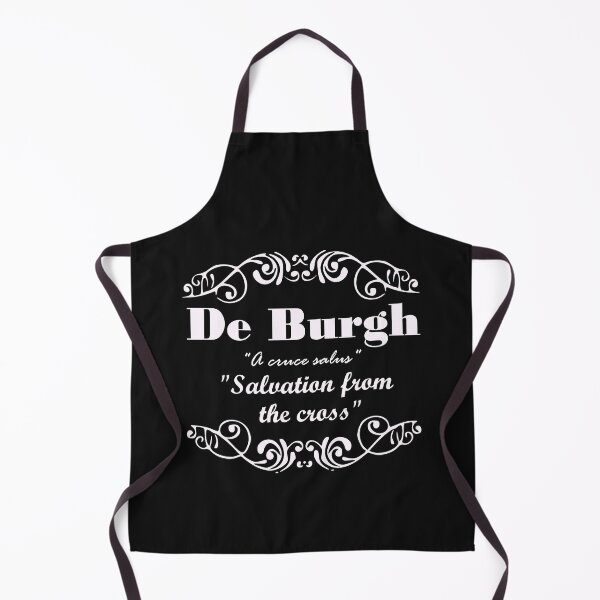 Artikelvorschau, De Burgh Nachname Familienname Nachname Motto entworfen und verkauft von BagTown Clans.