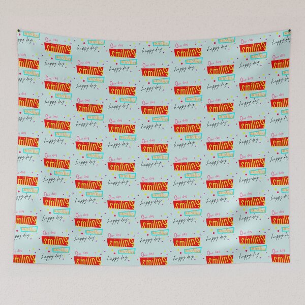 Item preview, one day is smiling another happy day designed and sold by Jamasdatt.