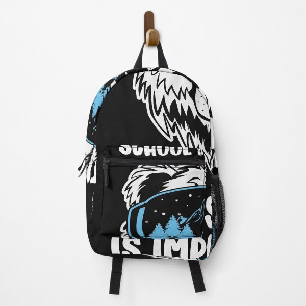 Item preview, School Is Important But Skiing Is Importanter  Polar Bear ]Wearing Glasses designed and sold by CandyLoo.