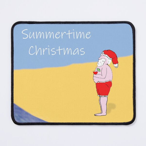 Item preview, Santa Summertime Belated Christmas  designed and sold by 6059.