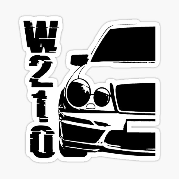 W210 Tuning Sticker