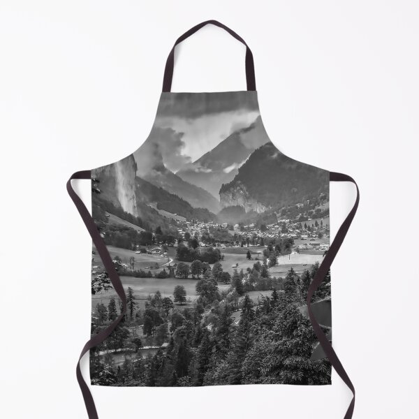 Item preview, Lauterbrunnen Valley, Switzerland, Monochrome. designed and sold by Nethycurl.