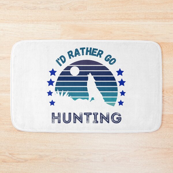 Item preview, I'd Rather Go Hunting Retro Style designed and sold by 9N20.