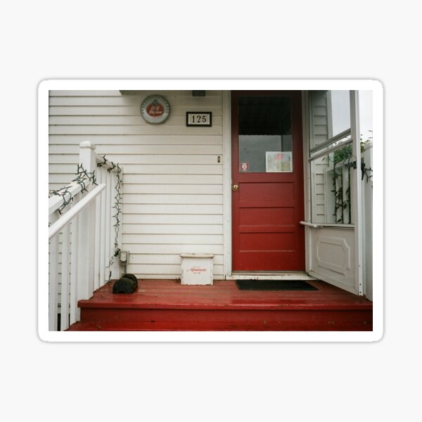 Rustic Farm Porch Sticker