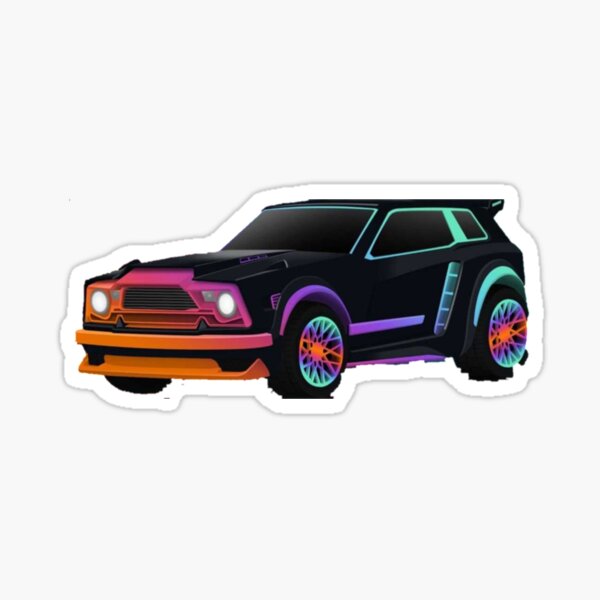 Rocket League car Sticker