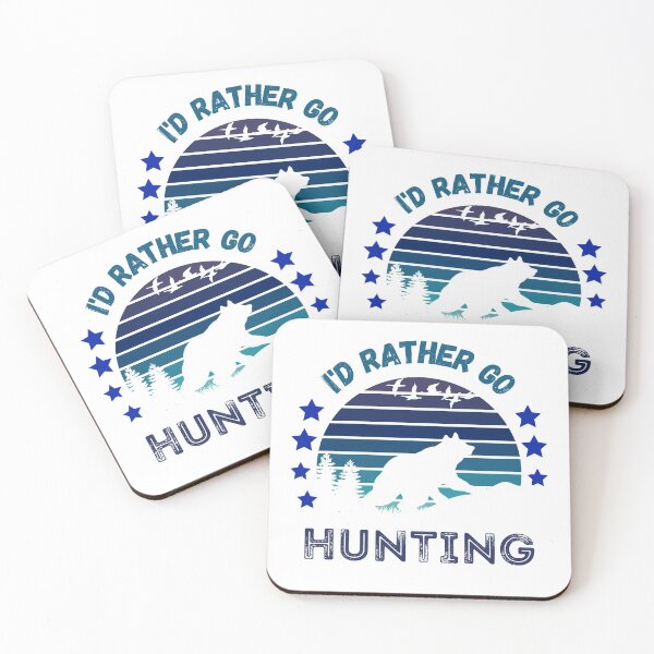 Item preview, I'd Rather Go Hunting Vintage Style designed and sold by 9N20.