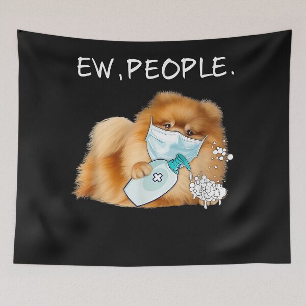 Item preview, Funny Pomeranian Ew People Dog Lover Gift T-Shirt designed and sold by ThomasSkotteg.