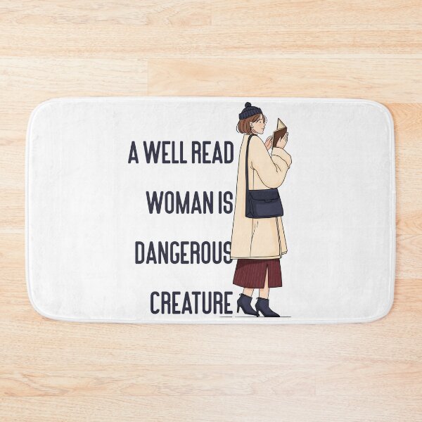 Item preview, a well read woman is dangerous creature designed and sold by yusufdehbi.