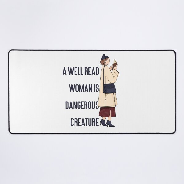 Item preview, a well read woman is dangerous creature designed and sold by yusufdehbi.