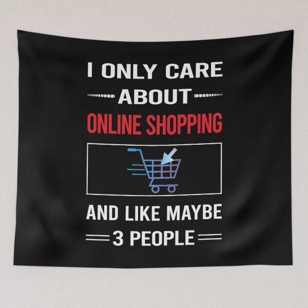 Item preview, Funny 3 People Online Shopping Shopper designed and sold by DougPoulos.