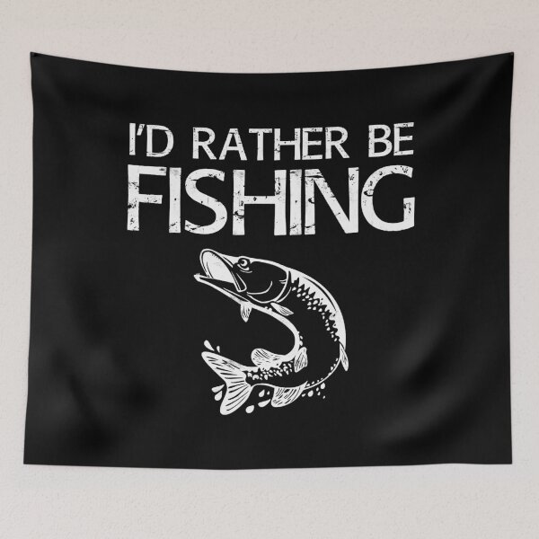 Item preview, I'd Rather Be Fishing  designed and sold by abbottdominic.